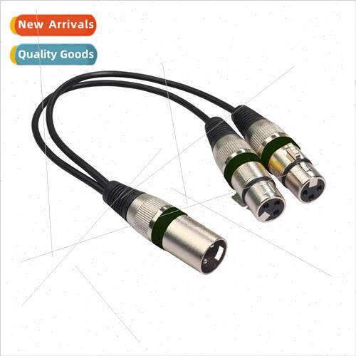 30CM zinc alloy ca male to dual ca female with shielded one-