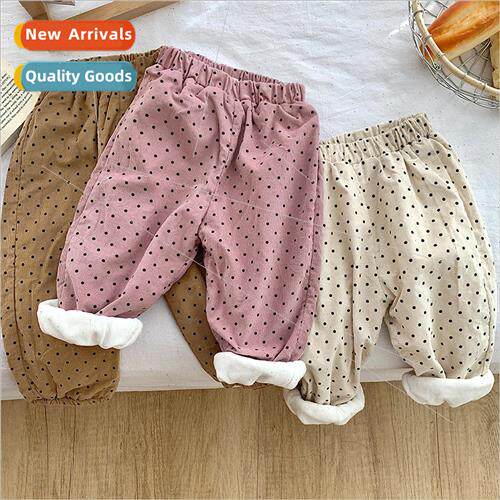 LaXiaBelle childrens boys winter padded pants 2023 baby chil