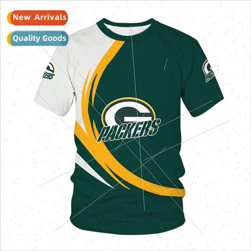 2021 summer new pullover 3d digital printing T-shirt youth c