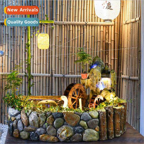 new courtyard wealth flowing water ornaments rustic modern f