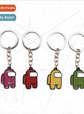 New Game Peripheral Keychain Among Us Space Werewolf Keychai