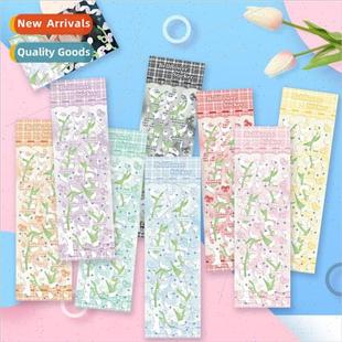 Bell Goo photo Ribbon decorativ diy Orchid Stickers D28 Card