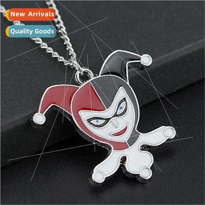 Suicide Squad Styling Vintage NecklacexTask 适用ce Joker Wom