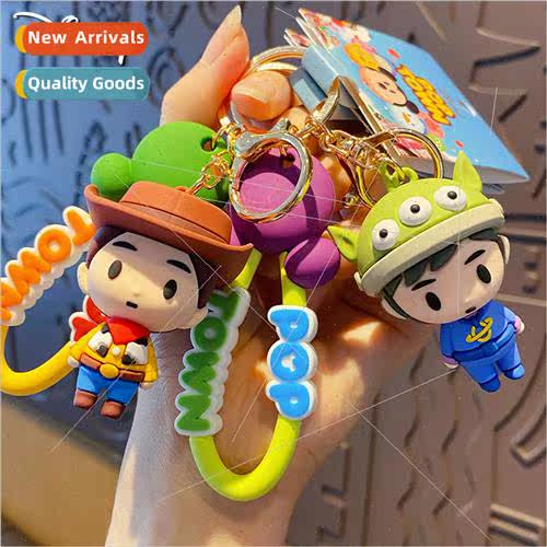 cartoon popular town Buzz ghtyear keychain female creative A