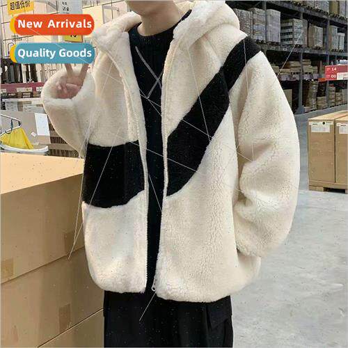 Couple wear 2020 fall and winter new hooded cotton jacket me