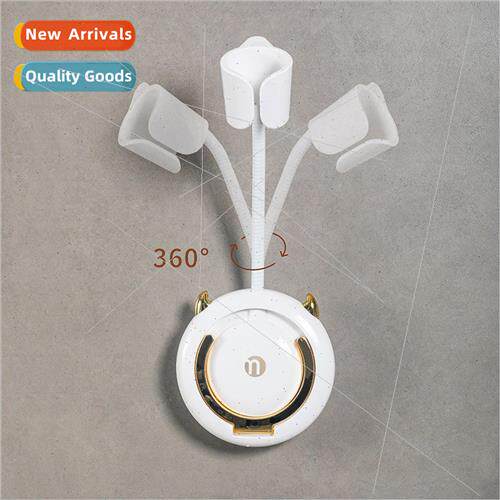 Bathroom Hair Dryer HolderNo Hole Adjustable Hand Held Hair