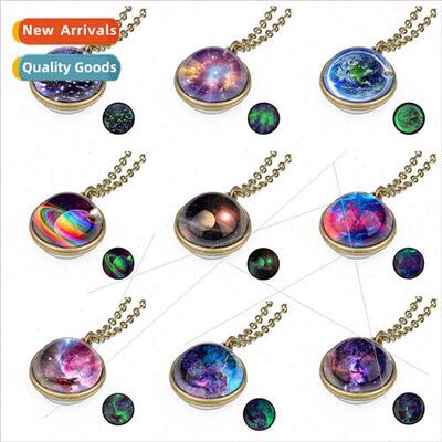 Accessories Glow-in-the-dark double-sided glass ball solar s