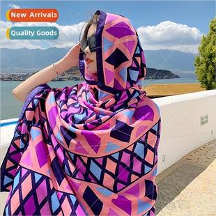 pendant shawl beach Sanya summer vacation towel trav seaside