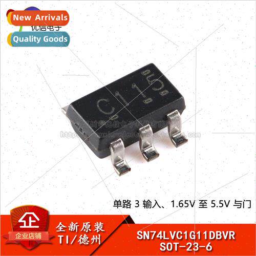 Genuine SN74LVC1G11DBVR SOT-23-6 ngle 3-Input Positive Gate
