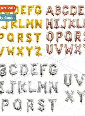 16 inch English A-Z small letters balloon birthday wedding w