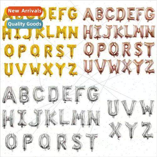 16 inch English A-Z small letters balloon birthday wedding w