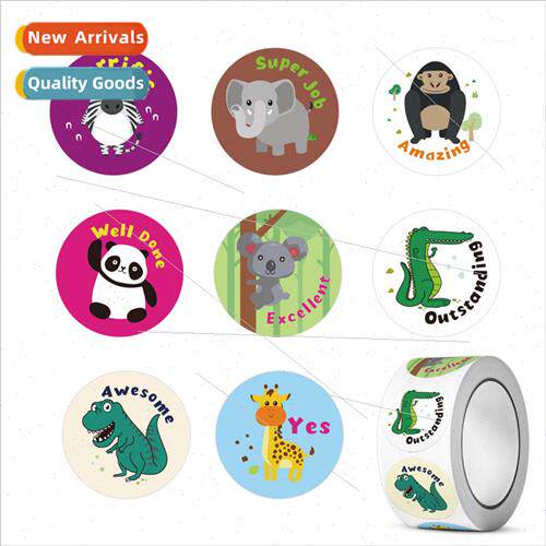 Childrens reward encouragement stickers kindergarten teacher