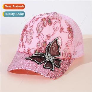 sun tongue fashion with summer duck cap hat Hat the female