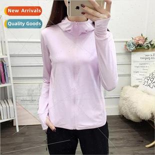 ice silk sunscreen 2023 thin new clothing breathable summer