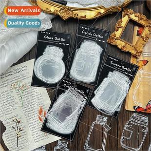 Love language in a bottle series of handbook stickers cute c