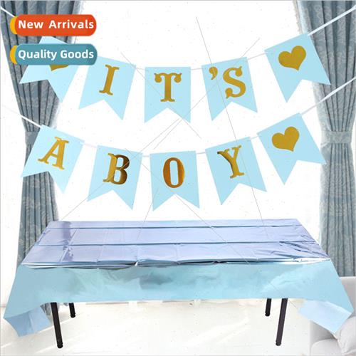 2023PET Party Tablecloths Glossy Gold Rose Gold Aluminum Fil