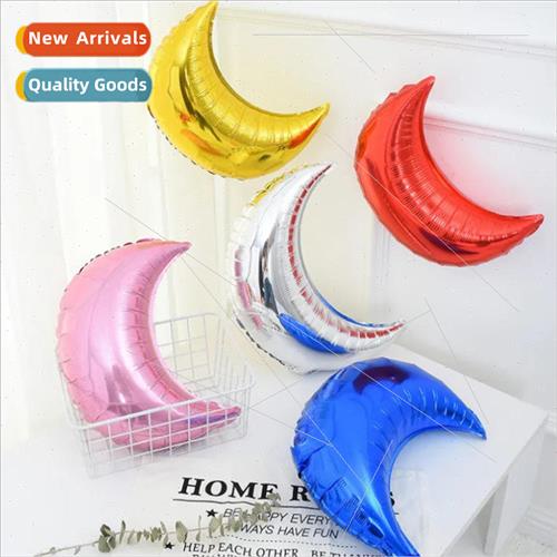 28 inch moon aluminum film balloon wedding wedding room deco