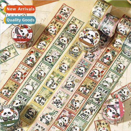 Die-cut hot stamping washi tape flowers and leaves of sendin