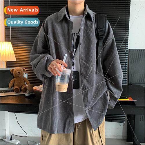Corduroy jacket mens long-sleeved nd with the fall Hong Kong