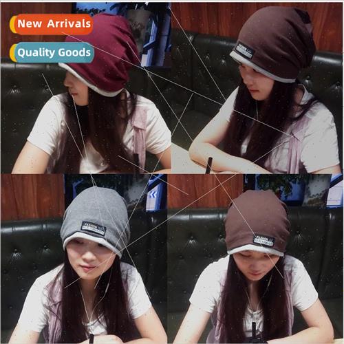 Korea plus side section hat men and women in autumn and wint