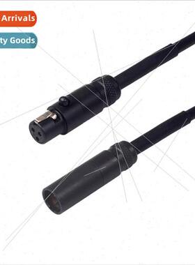 All Copper with Shielded 1M 2M 3M MINI XLR 3PIN 3-Core Mini