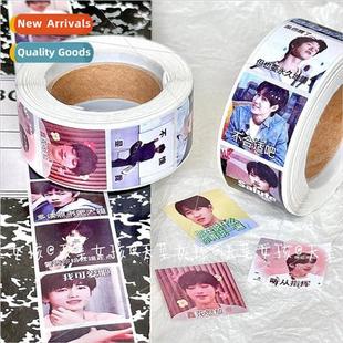 group teenage roll stickers handbook Cute emoticon era