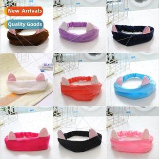ears hair bands Korean bangs cat sports headband fashion