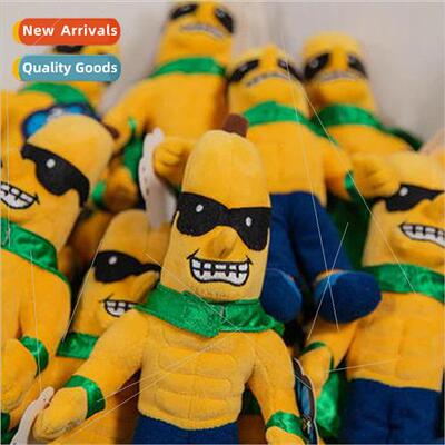 New Bananas Split Plush Game Peripheral Banana Soldier Plush