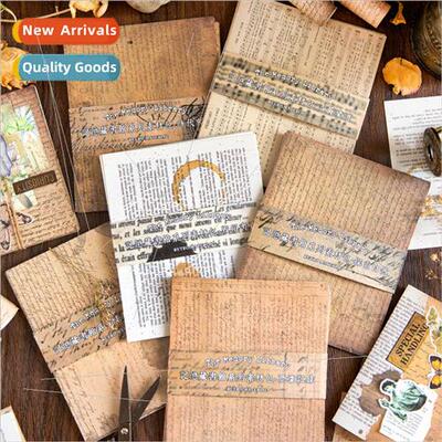 Memory brary Series Retro Material Pack Creative English let
