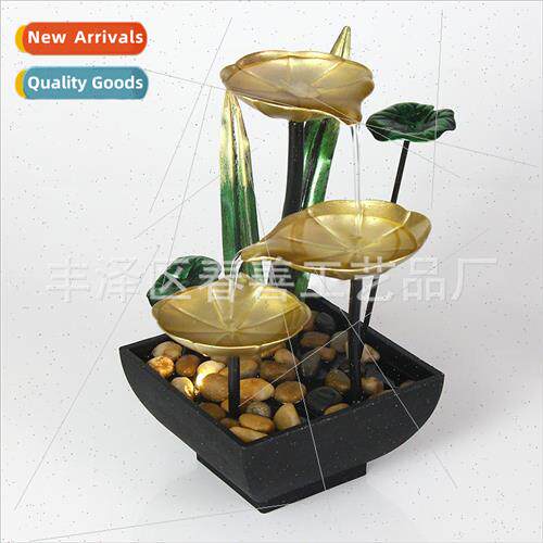 home decor office ornaments tv shopping iron running water o