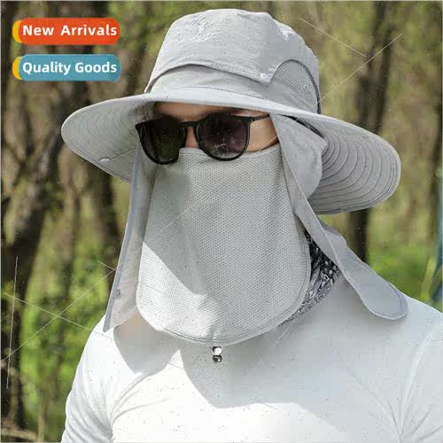 Hat top removable full mesh breathable all-round sunscreen f