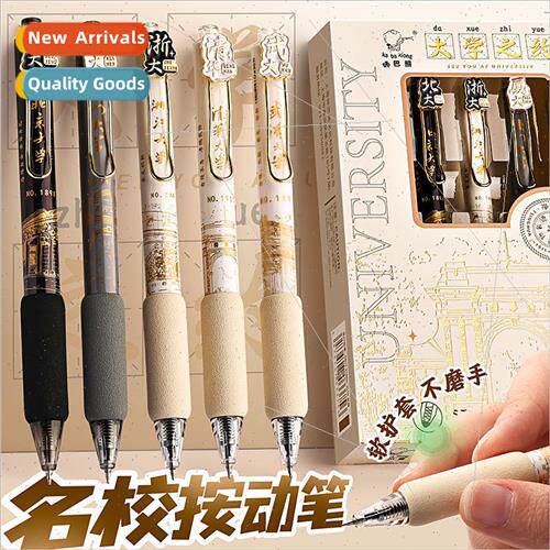 College Impression Push Action Neutral Pen Set High Colorful
