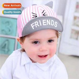 and cat tongue hat duck cap ears girls Childrens boys new