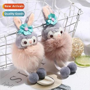 doll Stella car Dailu keychai bag plush keychain Star rabbit