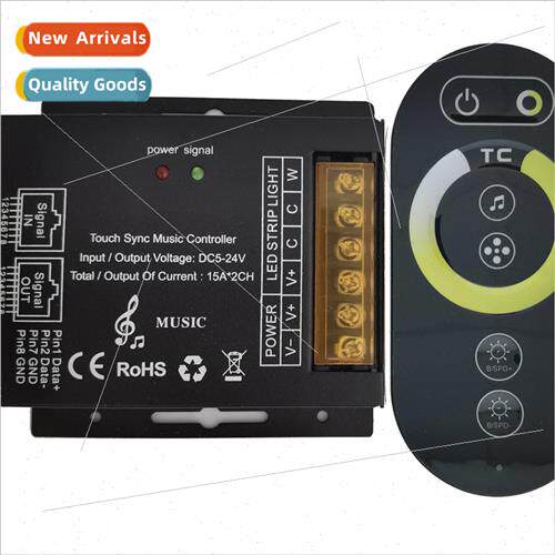 6-key wireless touch dual color temperature network interfac