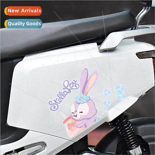 Cartoon car stickers electric motorcycle decorative stickers