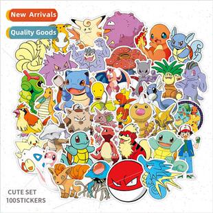 not waterproof repeated cartoon sunscr Pokémon 100