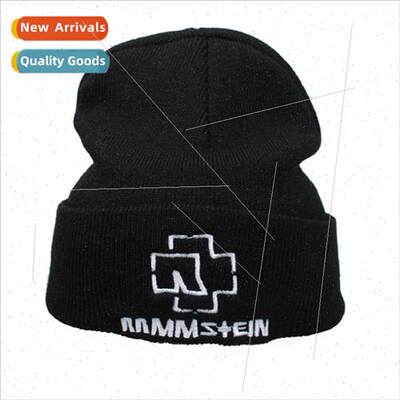 Autumn and winter RAMMSTEIN knitted hat band German chariot