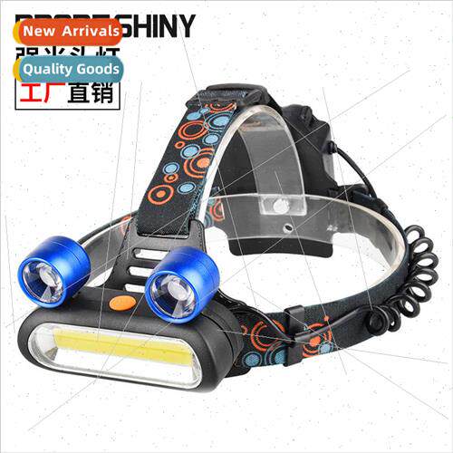 LED headlamp C0B outdoor night fishing lighting strong light