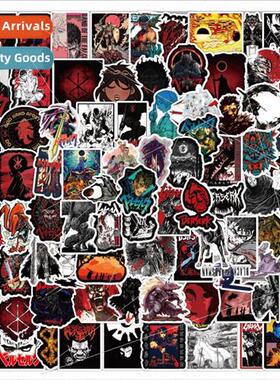 100 cartoon animation sword blade legend stickers luggage no