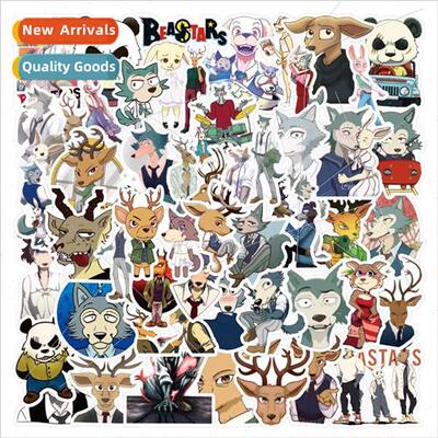 50 cartoon animation animal rhapsody stickers luggage motorc