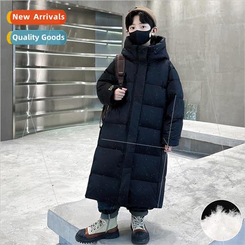 Childrens wear boys winter down jacket 2023 new middle and l