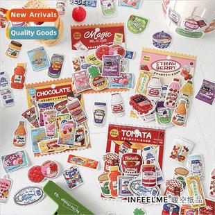 collector series Creative Sticker pattern Food small pack