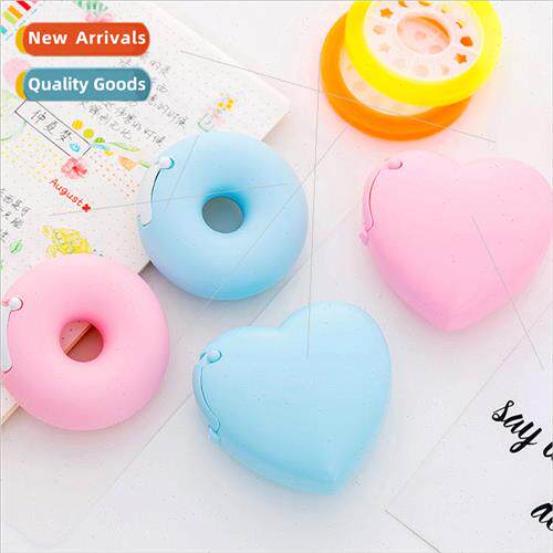 Korea creative cartoon stationery portable donut tape holder