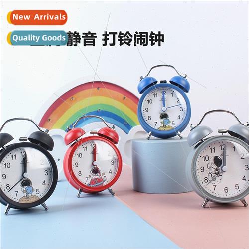 Gentleman Creative Round Office Desktop Mini Alarm Clock Tim