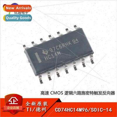 al Genuine SMT CD74HC14M96 SOIC-14 x Schmitt Trigger Inverte