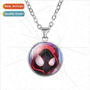 Spider-Man Parallel Universe Time Gemstone Pendant Necklace