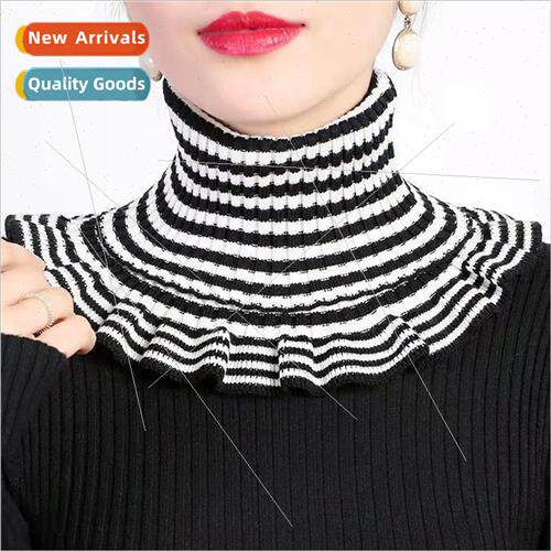 Knitted scarf new womens head overlay fall and winter warm p
