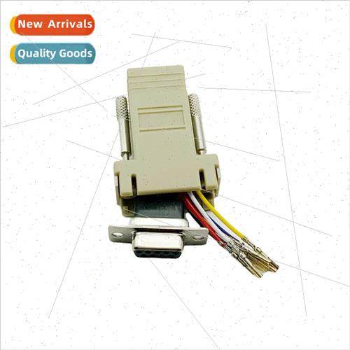 Network Interface to Serial Port RJ45 to DB9 Female RS232 Se