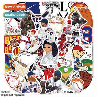 Bat Sports Stickers Phone Organize Case Baseball